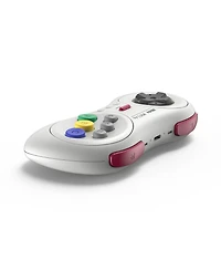 8Bitdo M30 2.4G Wireless Gamepad Controller for Sega Genesis Mini and Mega Drive Mini and Nintendo Switch - White