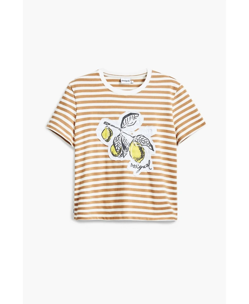 Desigual Women's Striped print T-shirt