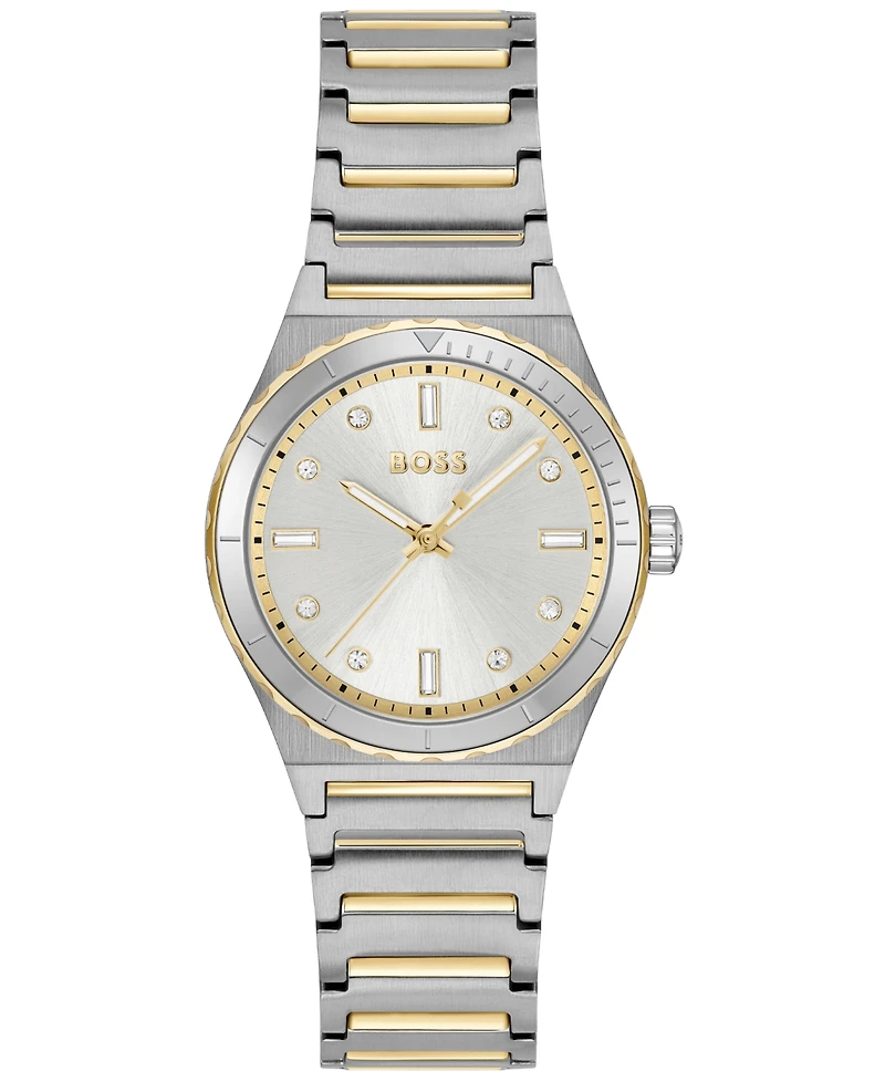 Hugo Boss Women's Candor Sport Quartz Two-Tone Stainless-Steel Watch, 32mm