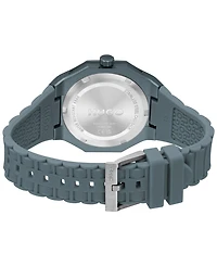 Hugo Boss Men's Grail Light Quartz Blue Silicone Watch, 42mm