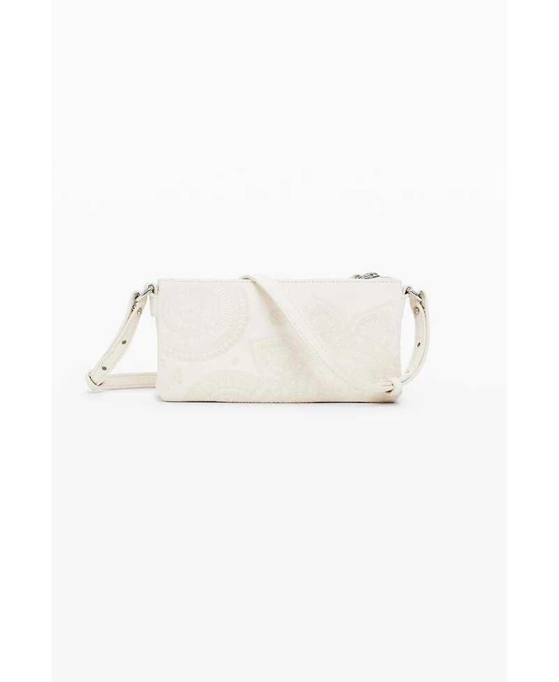 Desigual Women's Medium embroidered crossbody purse