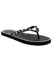 Juicy Couture Women's Sanba Embellished Flip Flops