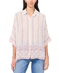 Parker Women's The River Button-Front Dolman-Sleeve Top