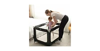 Sperric Pack and Play Mattress w/ Travel Carry Bag, Playard Mattress 38"x26" Pack N Play Mattress Topper Washable Waterproof Cover. Hypoalle