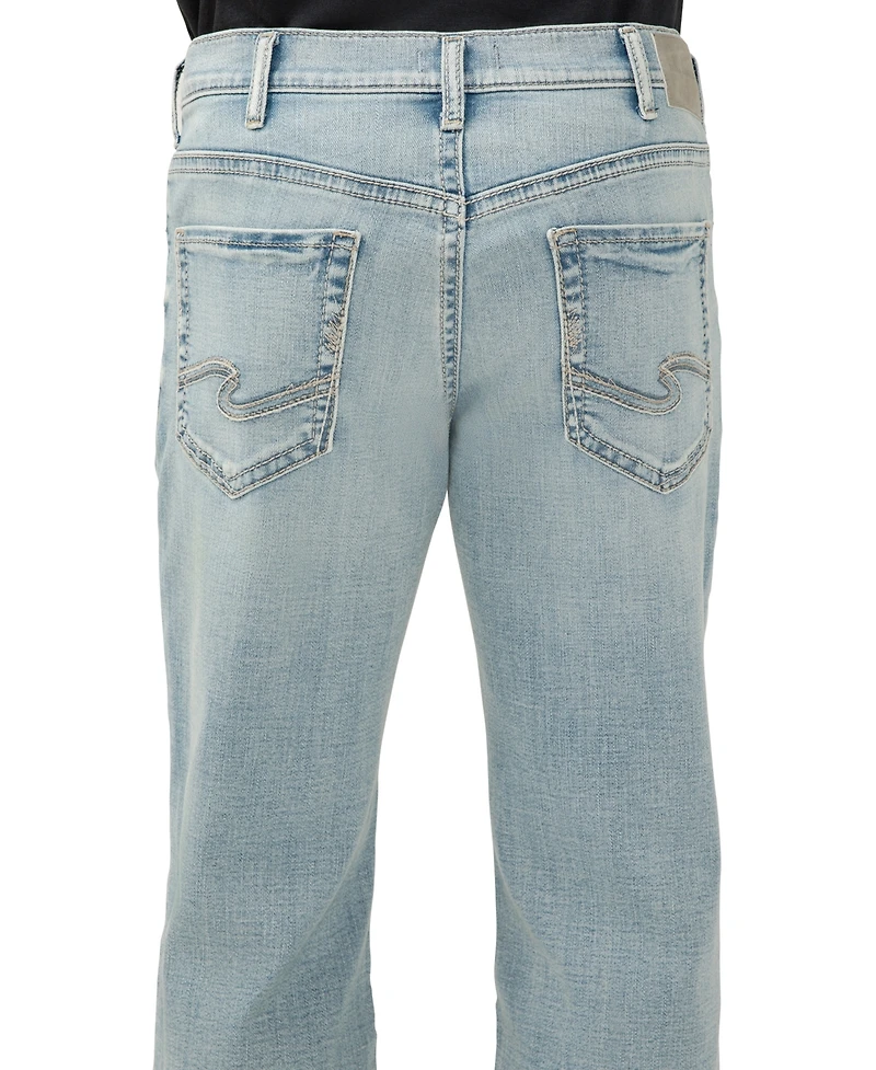 Silver Jeans Co. Men's Gordie Relaxed Fit Straight Leg Jeans