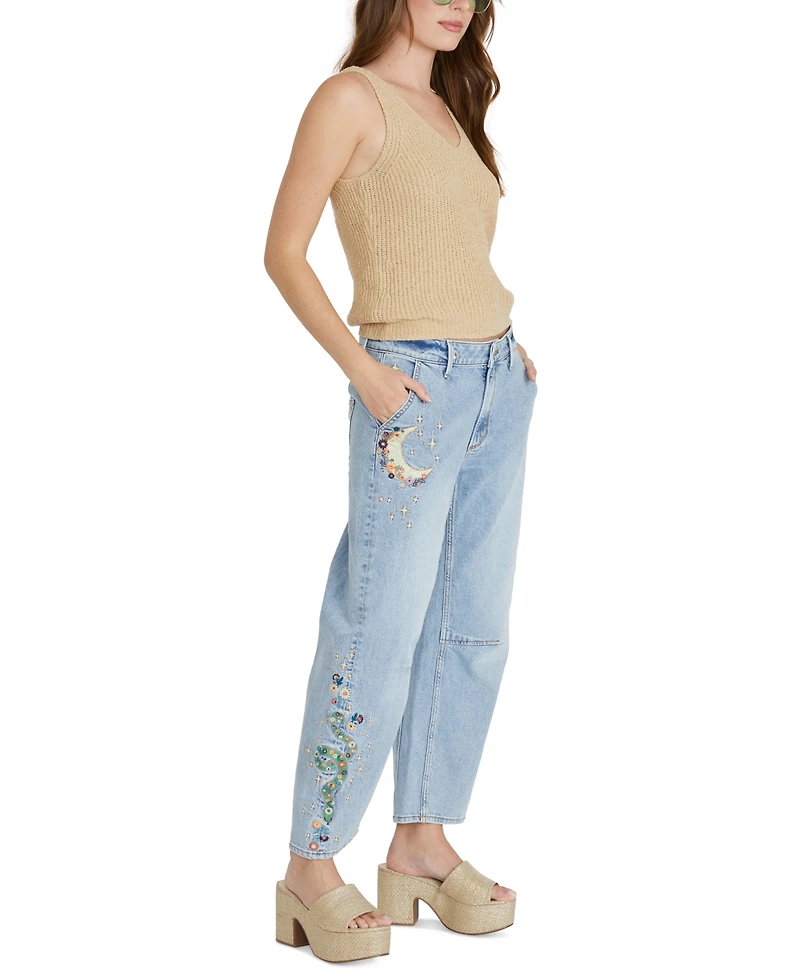 Driftwood Women's Barbara Barrel Jeans X Hallucination