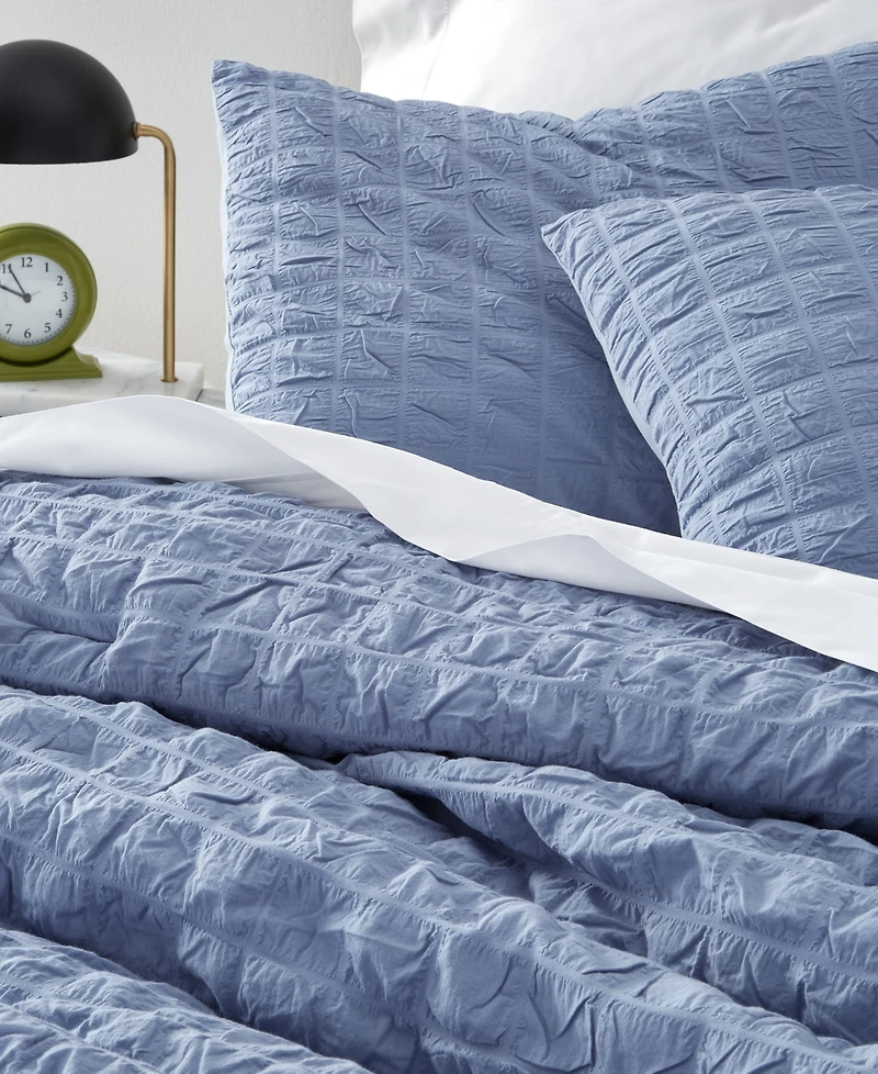 Arch Studio Seersucker 3-Pc. Comforter Set, Full/Queen, Exclusively at Macy's