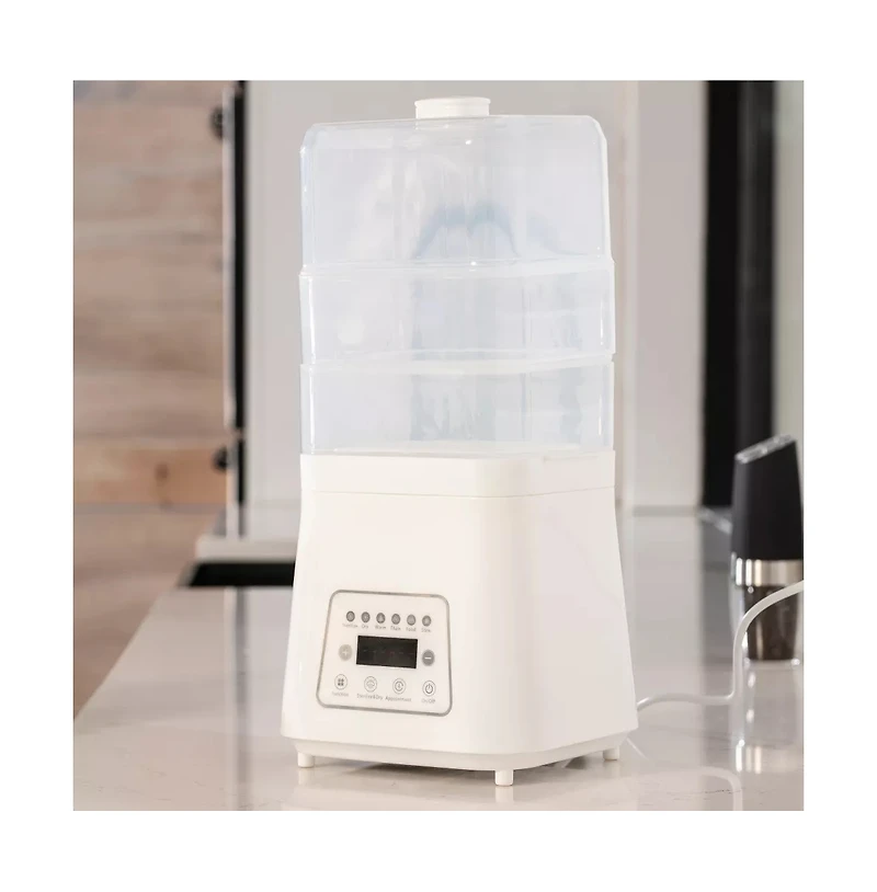 Sperric Premium Baby Bottle Sterilizer and Dryer, Fast Bottle Steamer & Newborn Bottle Cleaner, Efficient Bottle Sterilization Baby Bottle Steam Steri