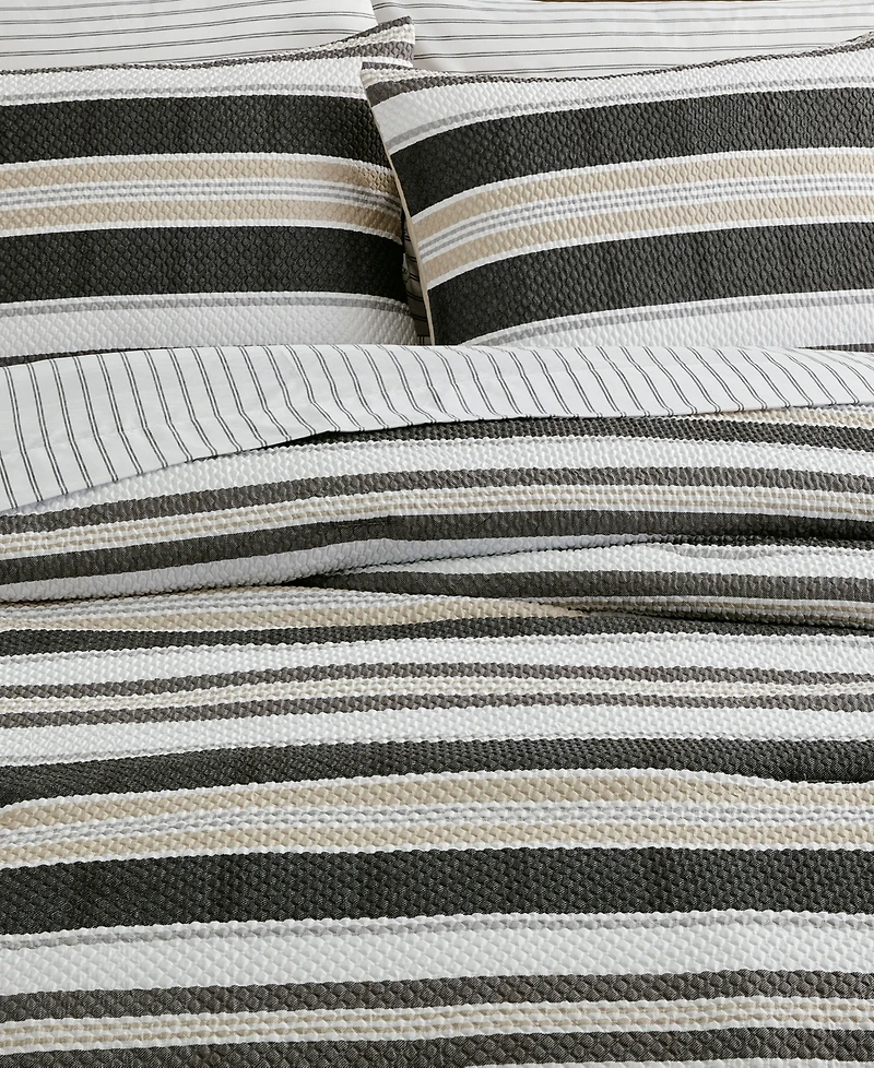 Nautica Prospect Harbor Embossed 8-Pc. Comforter Set, King