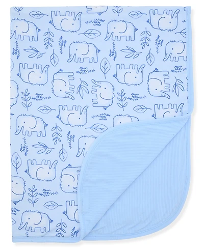 Max & Olivia Newborn Reversible Swaddle Blanket