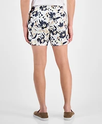 Hugo Boss Men's Abstract Floral 5" Swim Shorts