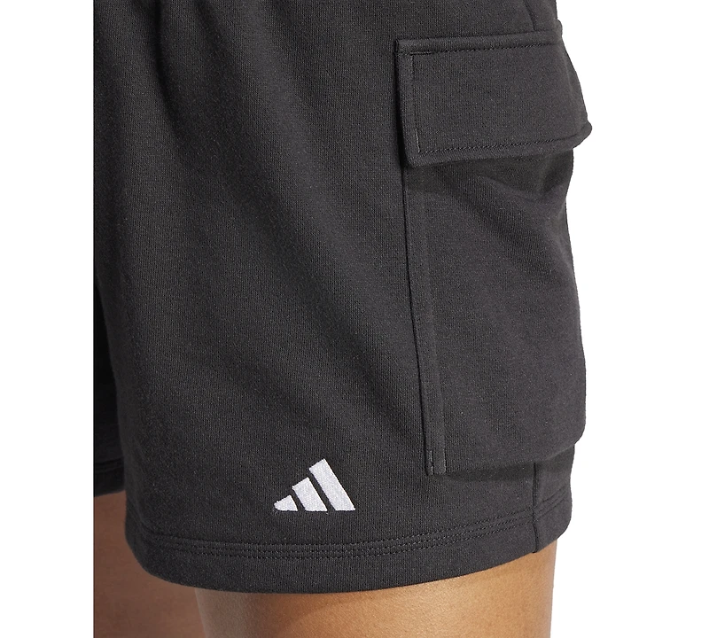 adidas The Essentials Logo French Terry Cargo Shorts