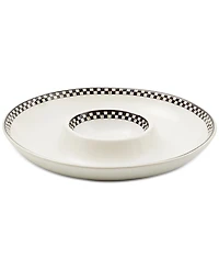 MacKenzie-Childs Courtly Check Everyday Chip & Dip Bowl