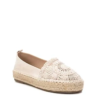 Xti Women's Braided Moccasins