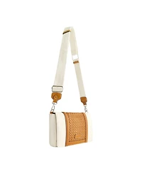 Tommy Bahama Woven Flap Crossbody Bag