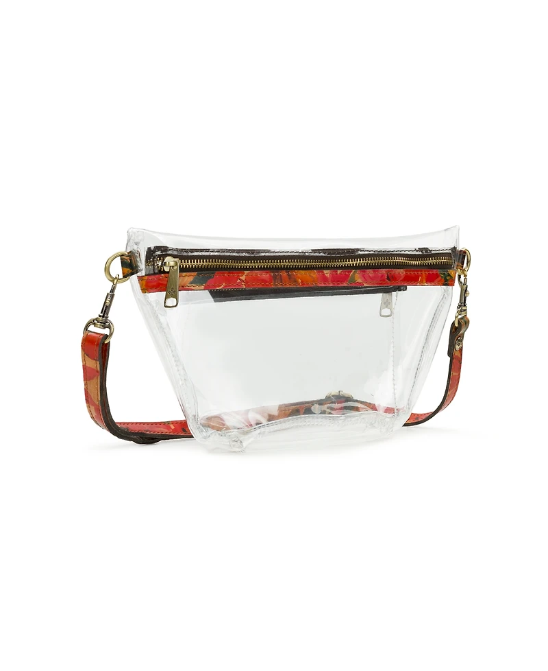 Patricia Nash Tinchi Clear Medium Belt Bag