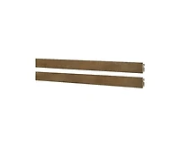 Westwood Design Highland Farmhouse Wood Twin/Full Side rails in Sand Dune