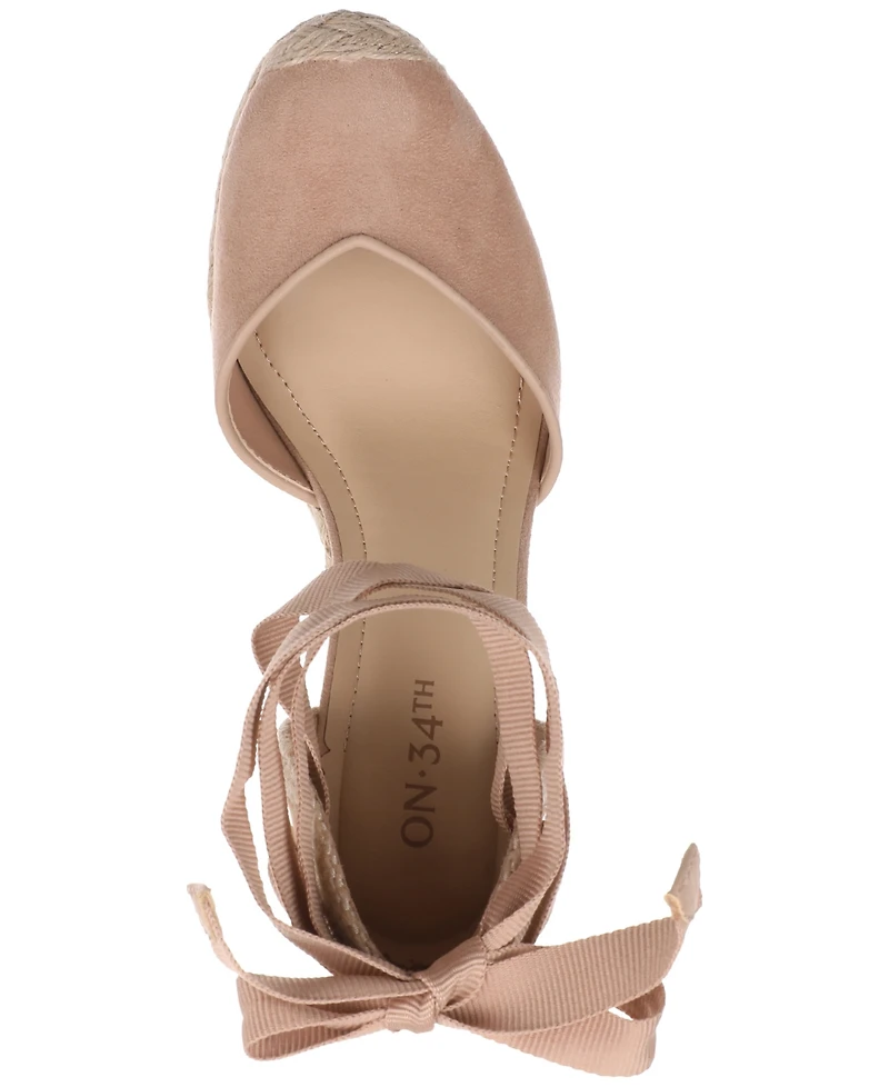 On 34th Melindaa Espadrille Wedge Sandals, Exclusively at Macy's