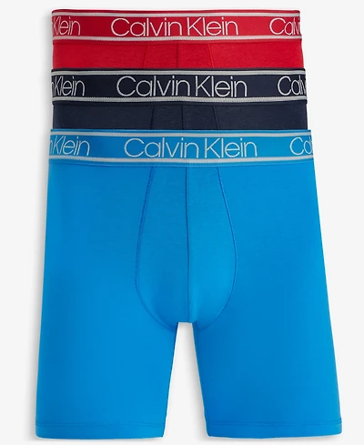 Calvin Klein Men's 3pk. Comfort Logo Boxer Briefs