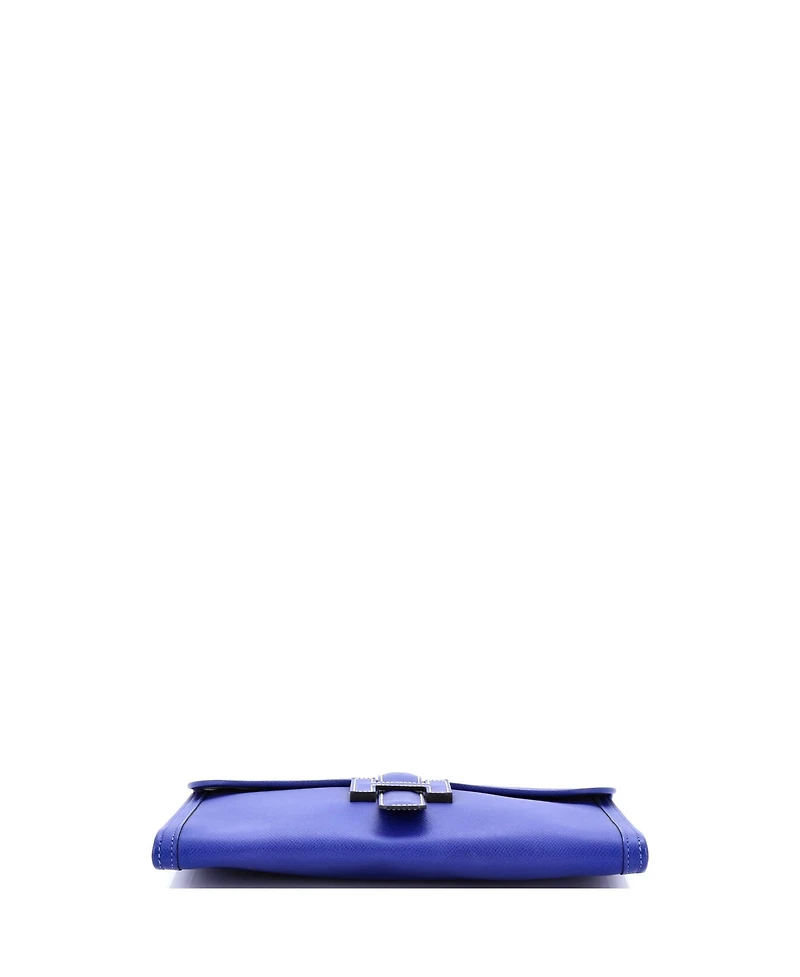 Pre-Owned Hermes Pm Jige Clutch Epsom
