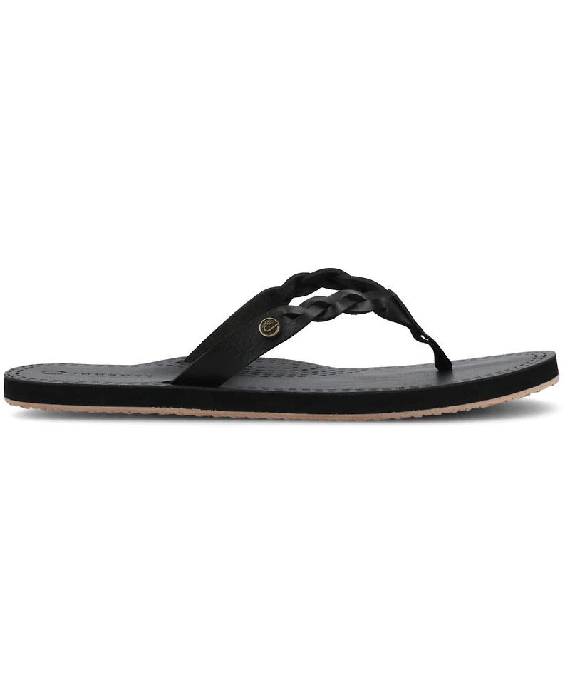 Journee Collection Tomi Braided Comfort Slip-On Flat Sandals