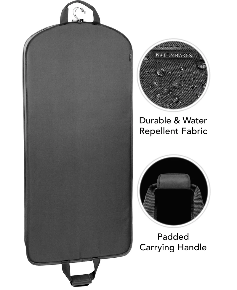 WallyBags 52" Deluxe Travel Garment Bag