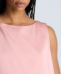 Kenneth Cole Women's Draped Open-Back Shift Dress