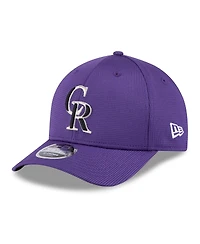New Era Men's Purple Colorado Rockies 2025 Spring Training 9FORTY Adjustable Hat