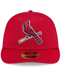 New Era Men's Red St. Louis Cardinals 2025 Spring Training Low Profile 59FIFTY Fitted Hat