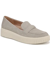 LifeStride Women's Geneva-Chop Closed Round Toe Platform Penny Loafers