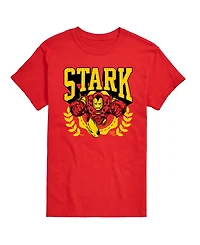 Airwaves Men's Iron Man Stark Industries Short Sleeve T-Shirt