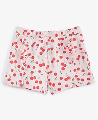 First Impressions Baby Girls Cherry Toss Printed French Terry Shorts, Exclusively at Macy's