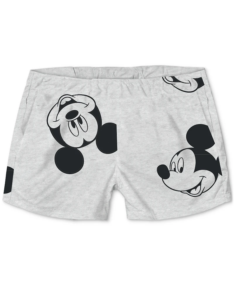 Disney Baby Boys Mickey Mouse Hoodie, Bodysuit & Shorts, 3 Piece Set