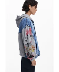 Desigual Women's Mickey Mouse denim jacket