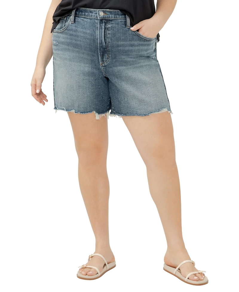 Silver Jeans Co. Plus Highly Desirable High Rise Shorts