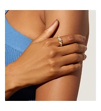Ana Luisa Rope Ring - Pave