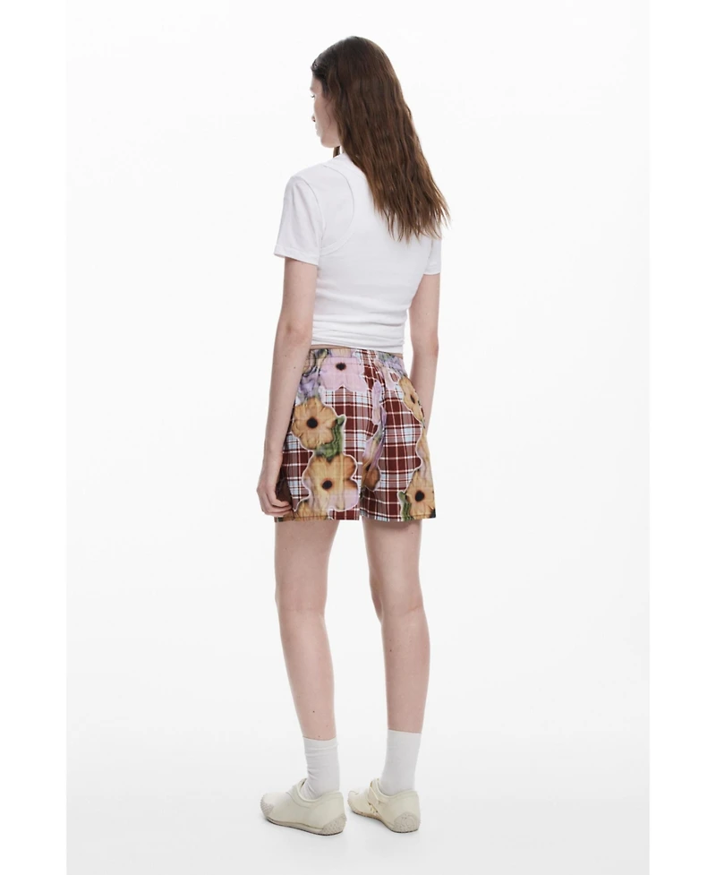 Desigual Women's Collina Strada boxer Bermuda