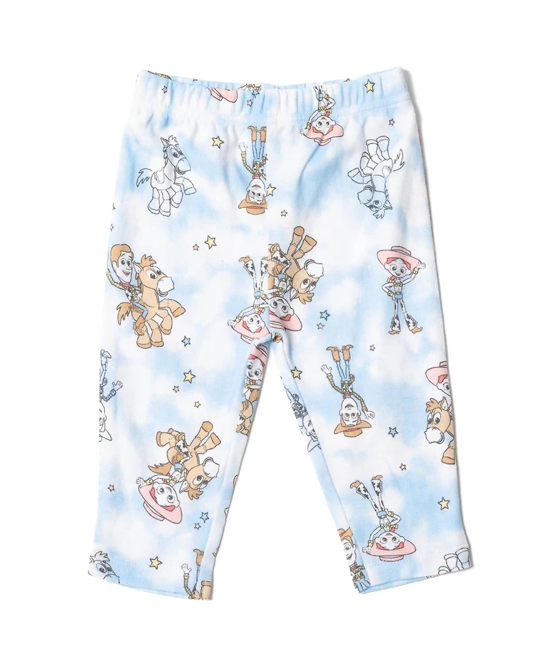 Disney Baby Girls Toy Story Bodysuit Pants and Headband 3 Piece Outfit Set