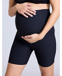 Motherhood Maternity 6 1/2" Ribbed Biker Short