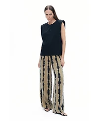 Nocturne Women's Flowy Printed Pants