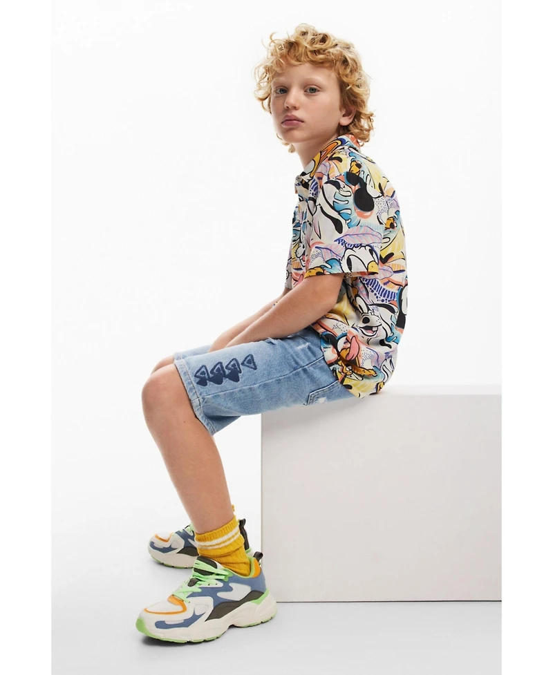Desigual Boys Boys's Disney print shirt