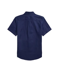 Polo Ralph Lauren Big Boys Short-Sleeve Linen Shirt