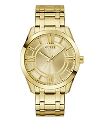 Guess Men's Analog Gold-Tone Stainless Steel Watch