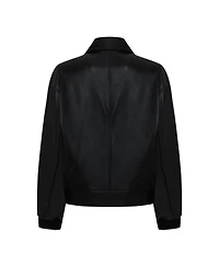 Pcfg Men's Bomber Leather Jacket