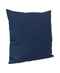 Indoor/Outdoor Weather-Resistant Polyester Lumbar Decorative Pillow with Zipper Closure - 2pk