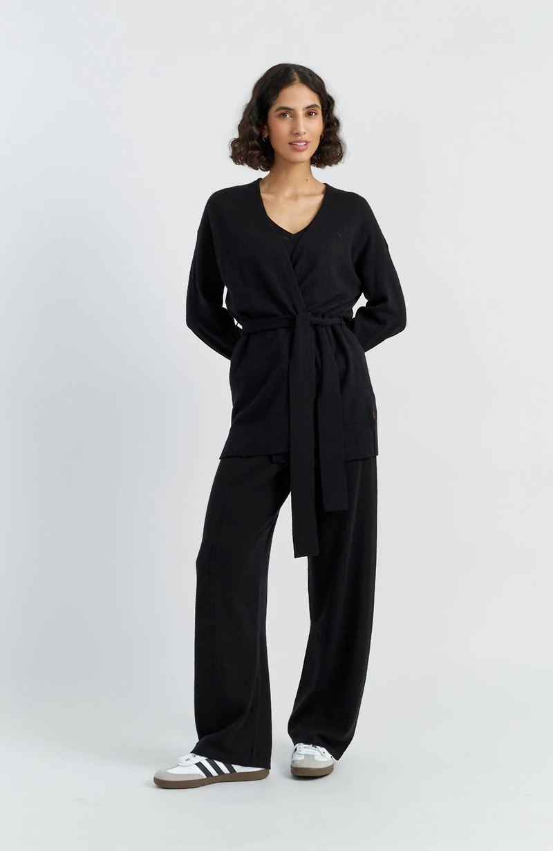Chinti & Parker Women's Wool Cashmere Blend Belt Wrap Cardigan