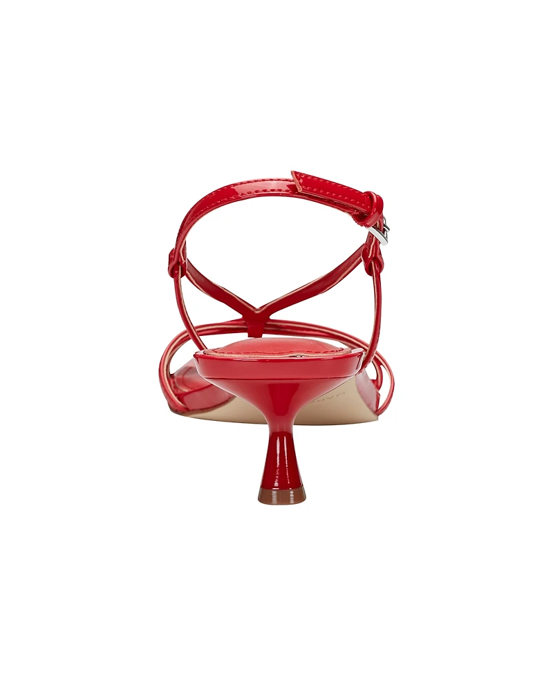 Marc Fisher Women's Raveny Strappy Kitten Heel Sandals