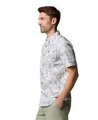 Columbia Men's Rapid Rivers Printed Short Sleeve Shirt