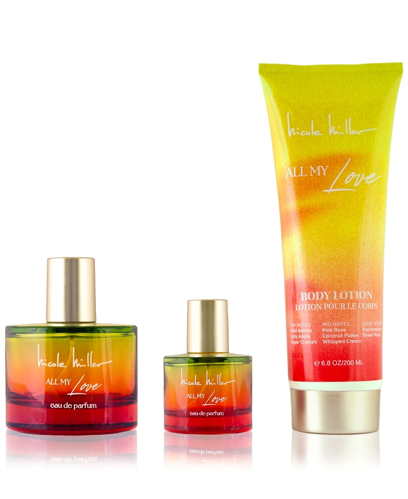 Nicole Miller 3-Pc. All My Love Eau de Parfum Gift Set