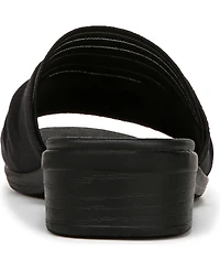 LifeStride Women's Paradise Washable Block Heel Slide Sandals